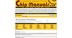 Desktop Screenshot of chipmanuals.com