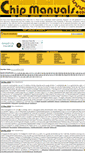 Mobile Screenshot of chipmanuals.com