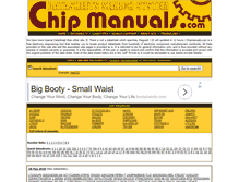 Tablet Screenshot of chipmanuals.com